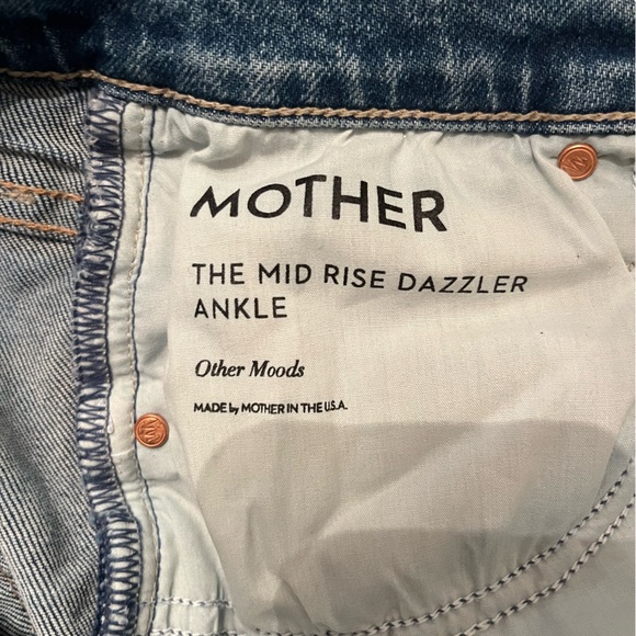 Mother Mid Rise Dazzler Size 27 “In Other Moods” - Picture 7 of 16